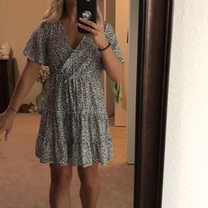 Black and white dress